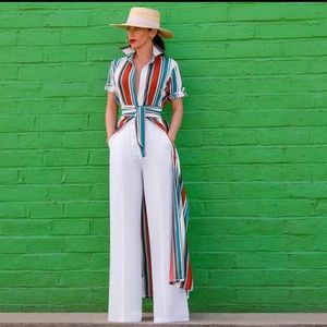 FKSP High-waisted Linen Pants